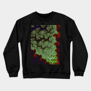 trippy fractal pattern Crewneck Sweatshirt